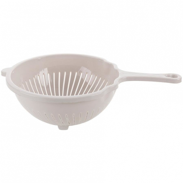 Cedzak / Durszlak plastikowy COLANDER ECRU 21 cm