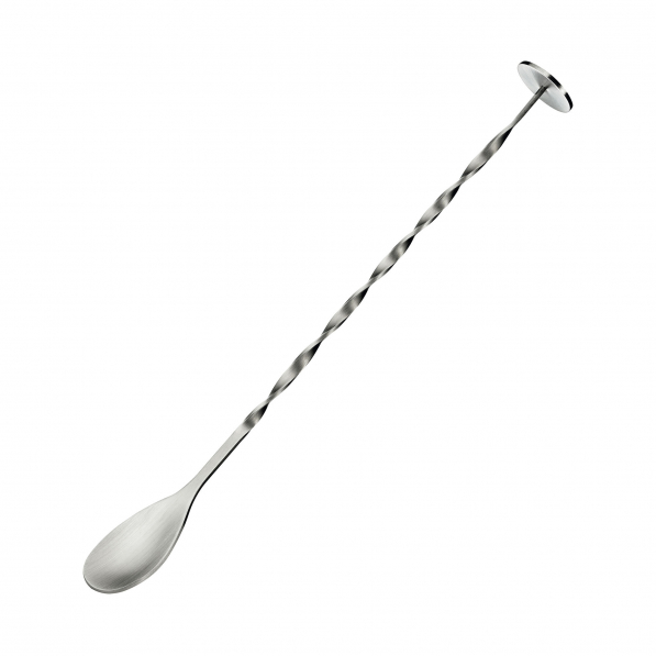 CILIO Spoon 25 cm - łyżka barmańska z muddlerem ze stali nierdzewnej
