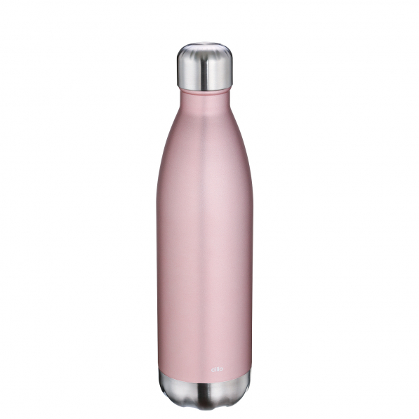 CILIO Elegante 0,75 l różowe złoto - termos / butelka termiczna stalowa 
