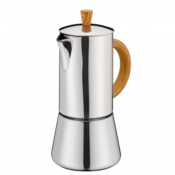 CILIO Figaro na 6 filiżanki espresso (6 tz) - kawiarka stalowa
