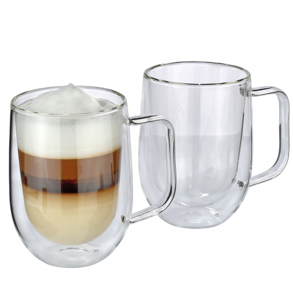 CILIO PREMIUM VENETO 300 ml 2 szt. - szklanki do latte termiczne z podwójnymi ściankami szklane