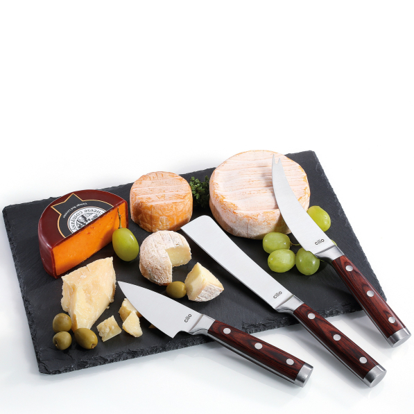 CILIO Sardo Formaggio 3 szt. - noże do sera ze stali nierdzewnej