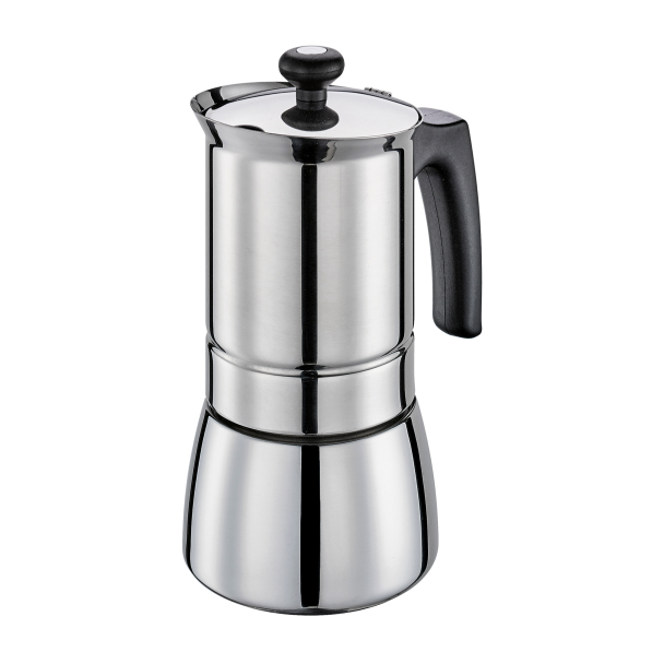 CILIO Tosca na 6 filiżanek espresso (6 tz) - kawiarka ze stali nierdzewnej