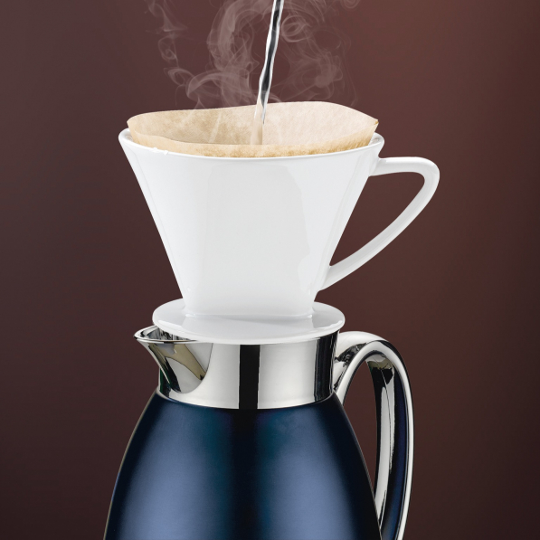 CILIO Venezia 1 l granatowy - termos konferencyjny do kawy i herbaty ze stali nierdzewnej