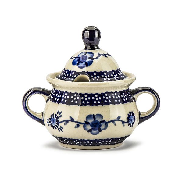 BOLESŁAWIEC GU-944 DEK. 273 350 ml - cukiernica ceramiczna