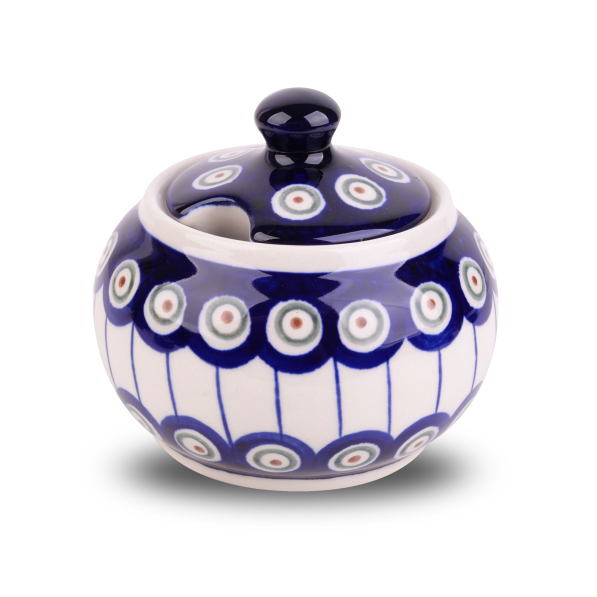Cukiernica Ceramika Bolesławiec 300 ml - dek. 8 (drugi gatunek)