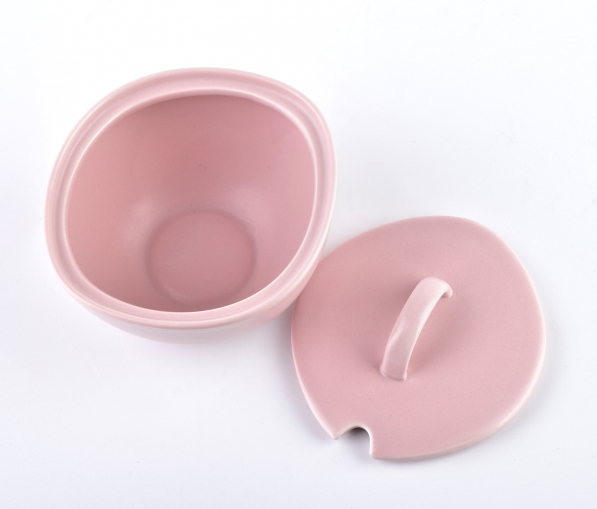 Cukiernica porcelanowa AFFEK DESIGN HAPPY RÓŻOWA