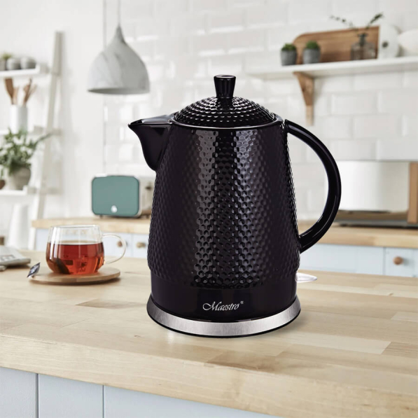 Czajnik elektryczny bezprzewodowy ceramiczny MAESTRO MR-069-BLACK 1,5 l