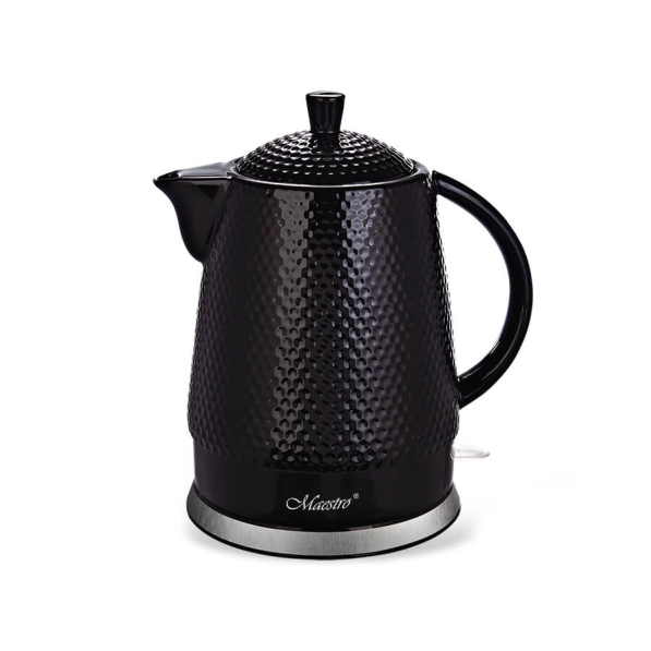 Czajnik elektryczny bezprzewodowy ceramiczny MAESTRO MR-069-BLACK 1,5 l