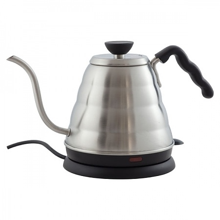 HARIO Buono Electric Kettle czarny 0,8 l - czajnik elektryczny ze stali nierdzewnej