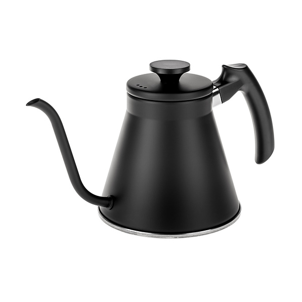 HARIO Fit Kettle V60 Drip 1,2 l czarny - czajnik ze stali nierdzewnej