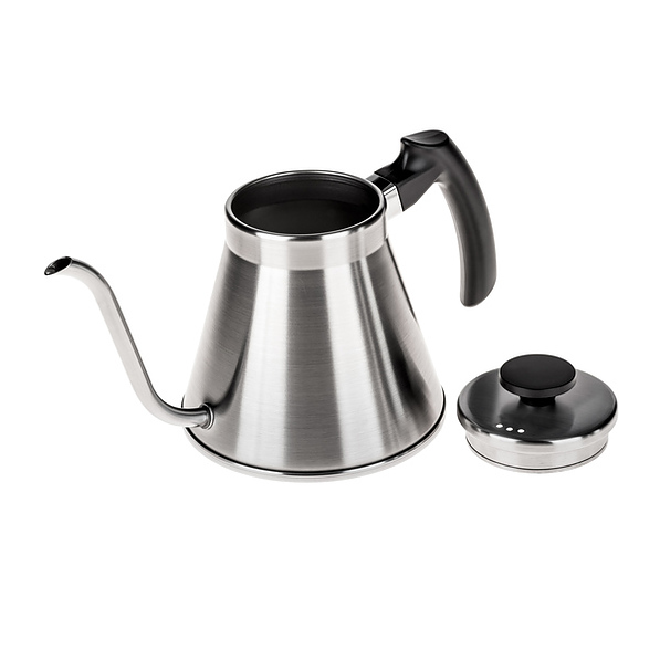 HARIO Fit Kettle V60 Drip 1,2 l srebrny - czajnik ze stali nierdzewnej