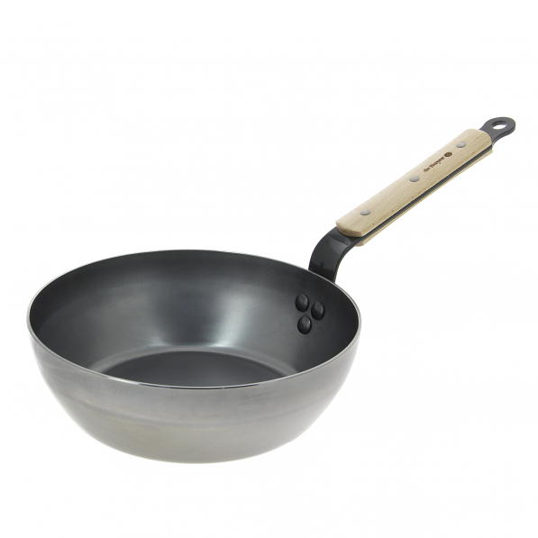 DE BUYER B Bois 24 cm - patelnia ze stali węglowej