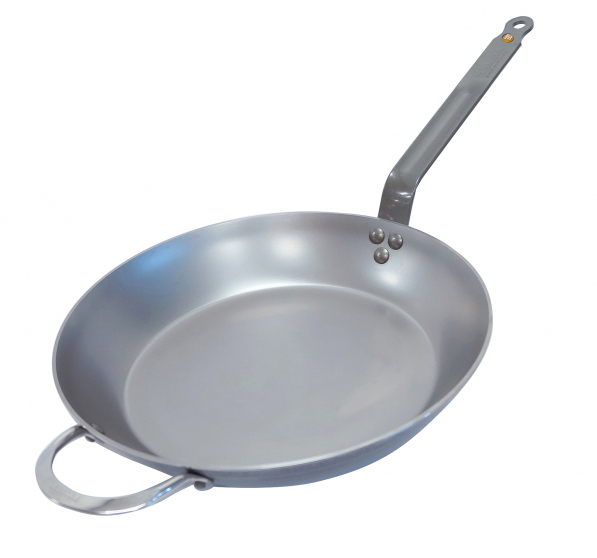 DE BUYER Mineral B Pan 32 cm - patelnia ze stali węglowej