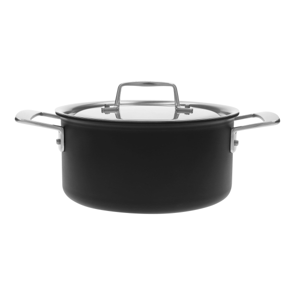 DEMEYERE Black 5 3 l - garnek ze stali nierdzewnej z pokrywką