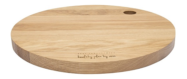 Deska do krojenia drewniania HPBA Anna Lewandowska OKRĄGŁA 27 cm