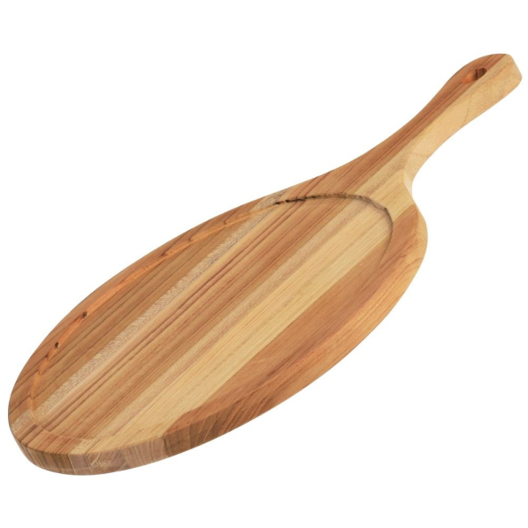 Deska do krojenia z drewna tekowego 37 x 25 cm