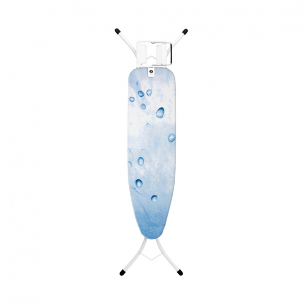 BRABANTIA Ice Water biała 110 x 30 cm - deska do prasowania ze stali nierdzewnej