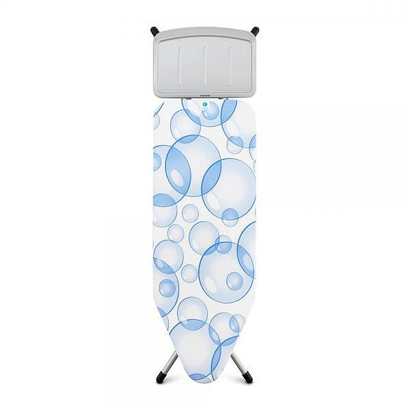 BRABANTIA Perfect Flow biała 124 x 45 cm (101229) - deska do prasowania ze stali nierdzewnej