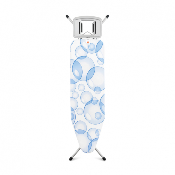 BRABANTIA Bubbles niebieska 124 x 38 cm - deska do prasowania ze stali nierdzewnej