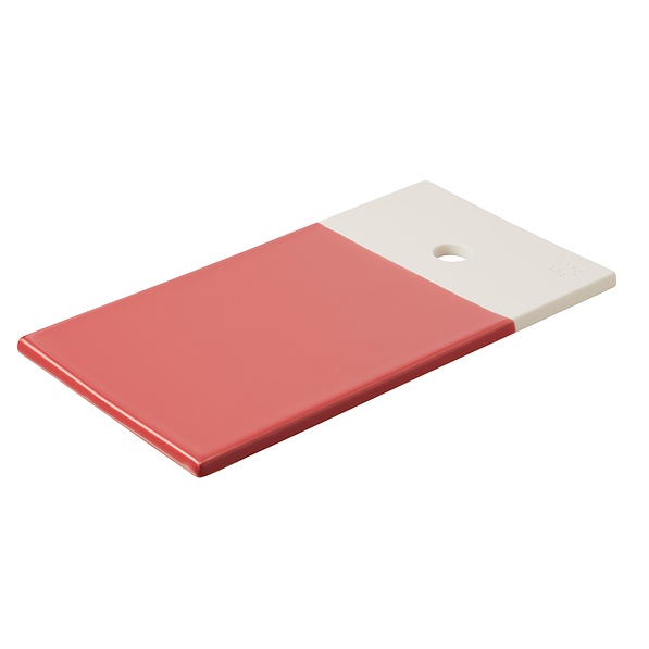 REVOL Color Lab 40 x 25 cm czerwona – deska do serwowania serów i przekąsek porcelanowa