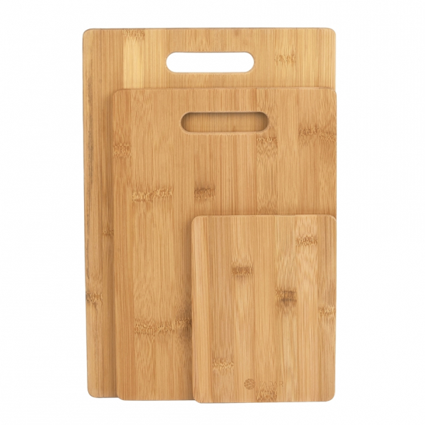 Deski do krojenia bambusowe CUTTING BOARDS 3 szt. 