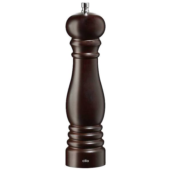Młynek do soli drewniany ręczny CILIO ROMA BRĄZOWY 22 cm