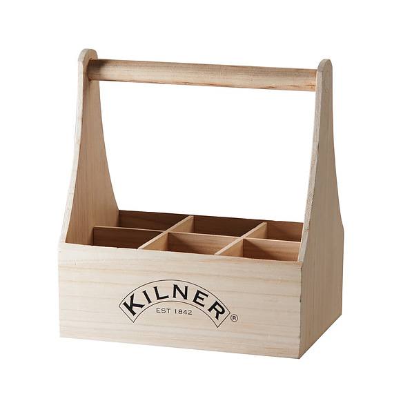 KILNER Box - drewniany stojak na butelki