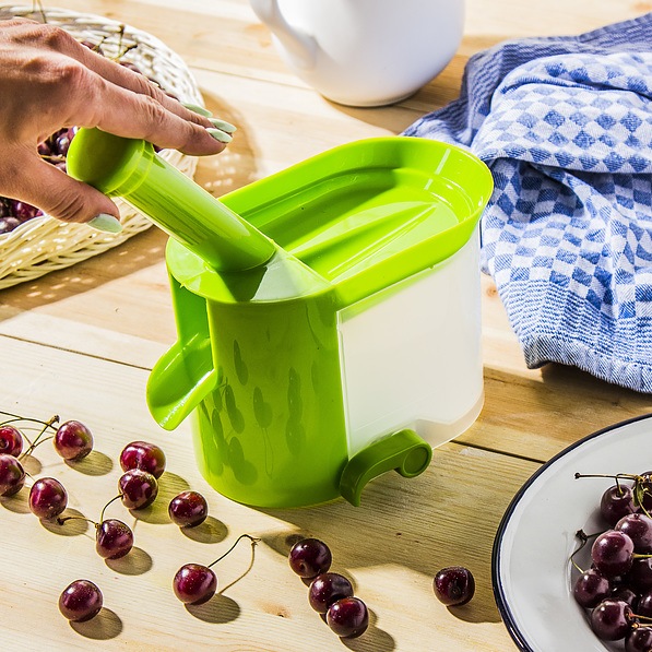 Drylownica do wiśni i czereśni plastikowa FLORINA CHERRIES MIX KOLORÓW