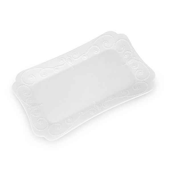 DUO Ing 35,5 x 22,5 biały - półmisek porcelanowy