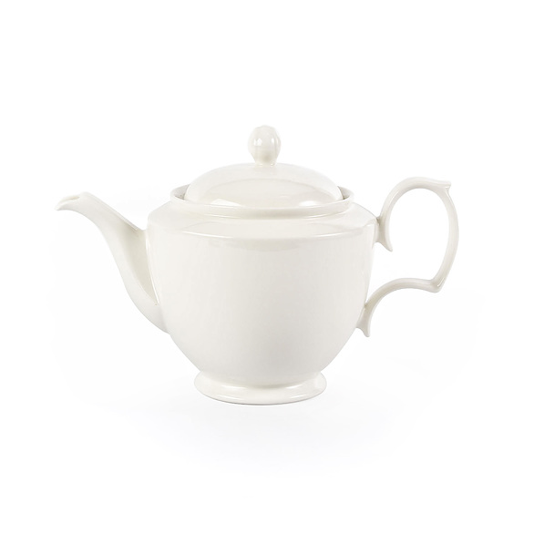 Dzbanek do herbaty i kawy porcelanowy MARIAPAULA ECRU 1,2 l