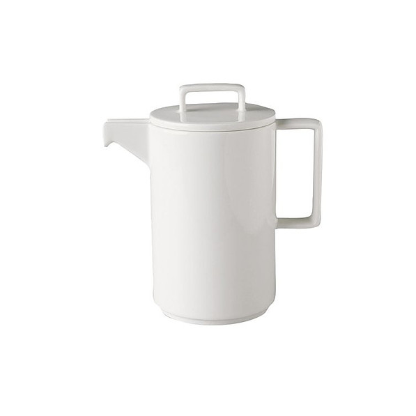 PORCELANA RAK Nordic 0,4 l ecru - dzbanek do herbaty i kawy porcelanowy