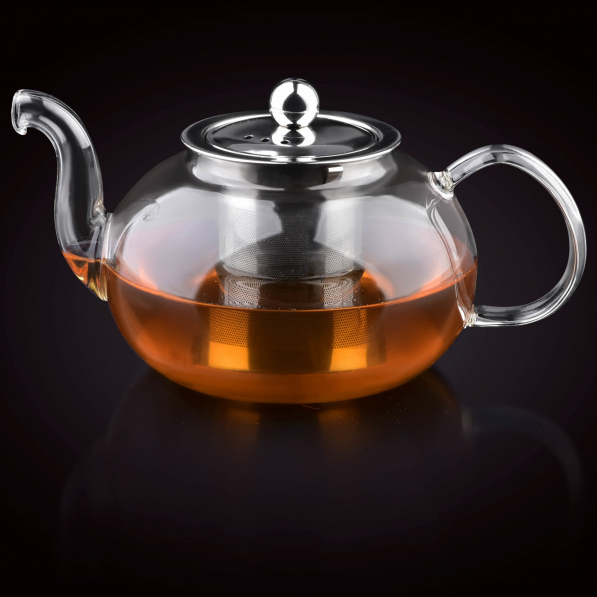 Dzbanek do herbaty szklany z zaparzaczem AFFEK DESIGN PETER 1,2 l