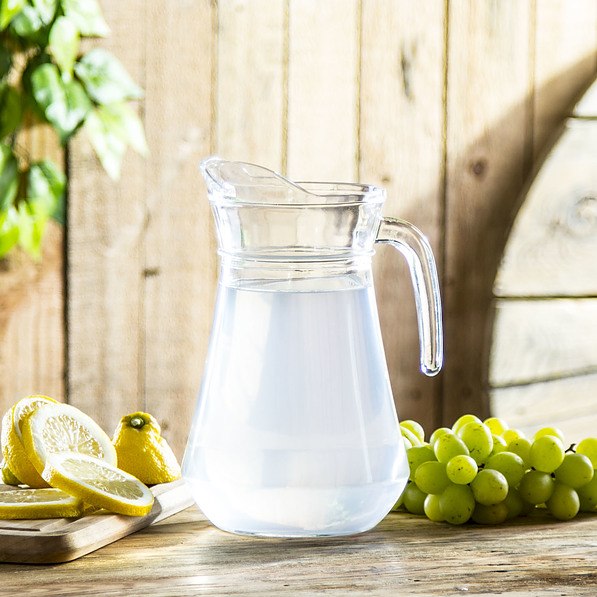 Dzbanek do wody i napojów szklany CREMA 1,3 l