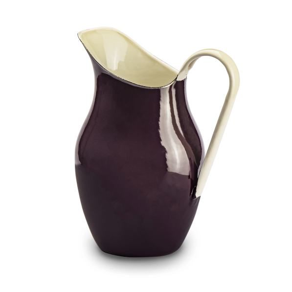 Dzbanek do wody / Wazon emaliowany OLKUSKIE WYROBY EMALIOWANE 2,6 l OWE Eggplant