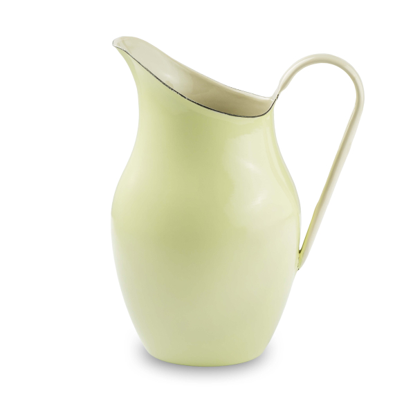 Dzbanek do wody / Wazon emaliowany OLKUSKIE WYROBY EMALIOWANE 2,6 l OWE Lemon
