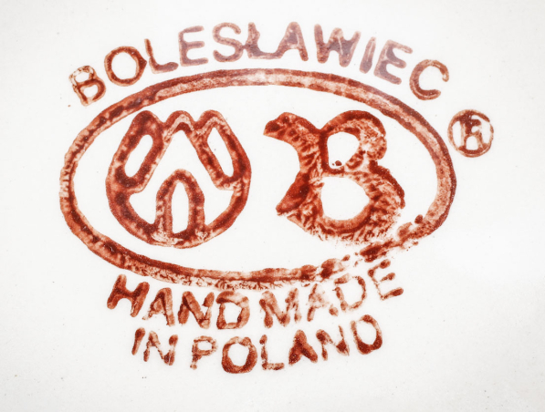 Dzbanek do wody i napojów Ceramika Bolesławiec 1,8 l - dek. 166A (drugi gatunek)