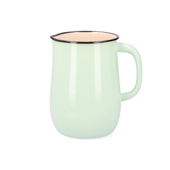 Dzbanek do wody i napojów emaliowany EWER PISTACJOWY 2,5 l