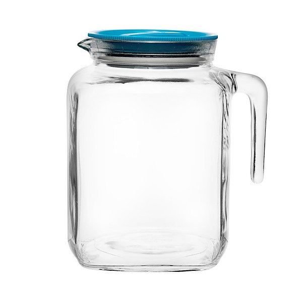 Dzbanek do wody i napojów szklany z pokrywką BORMIOLI ROCCO FRIGOVERRE 2 l