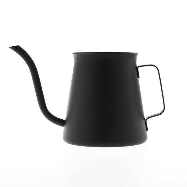 HARIO Mini Drip Kettle Kasuya 0,3 l czarny - dzbanek do wody i napojów ze stali nierdzewnej 