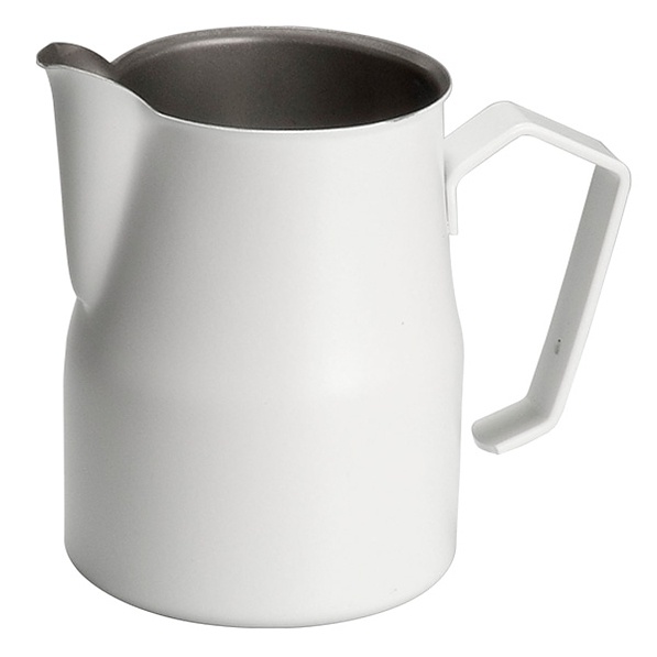 MOTTA Milk Pitcher 750 ml biały - dzbanek do spieniania mleka ze stali nierdzewnej