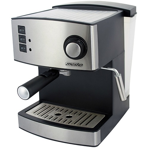 MESKO Inox 850 W czarny - ekspres do kawy ciśnieniowy