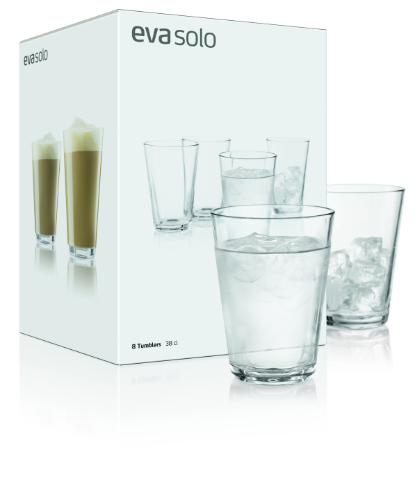 EVA SOLO 380 ml 8 szt. - szklanki do napojów