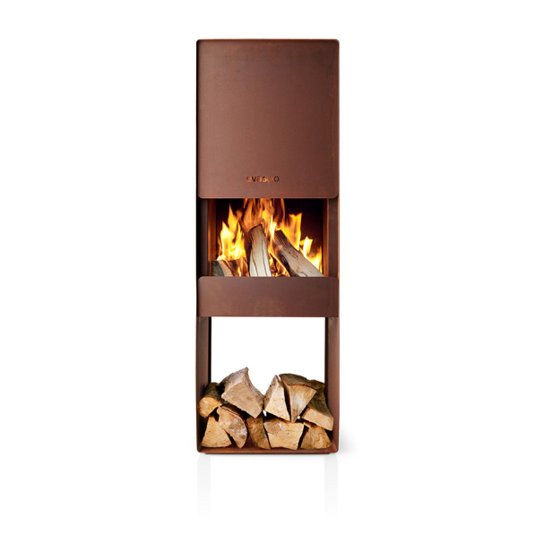 EVA SOLO FireBox - kominek ogrodowy ze stali kortenowskiej