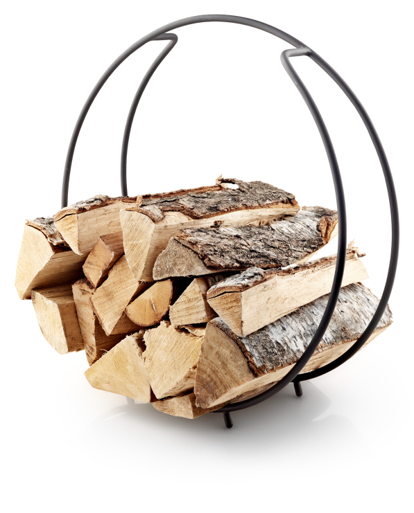 EVA SOLO Fireglobe 53 cm - stojak na drewno kominkowe stalowy