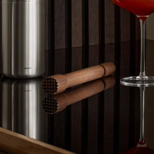 EVA SOLO Liquid Lounge 22 cm - muddler / tłuczek barmański drewniany