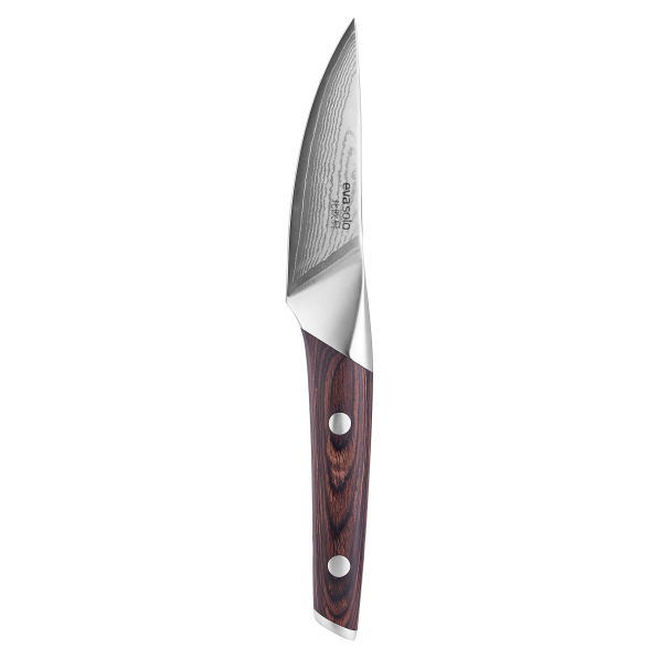 EVA SOLO Nordic Kitchen 9 cm - nóż do warzyw i owoców ze stali damasceńskiej