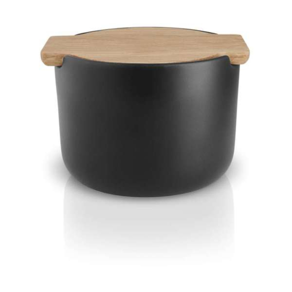 EVA SOLO Nordic Kitchen - pojemnik na sól z pokrywką kamionkowy