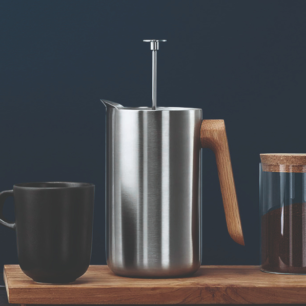 EVA SOLO Nordic Kitchen 1 l - french press / zaparzacz do kawy tłokowy ze stali nierdzewnej