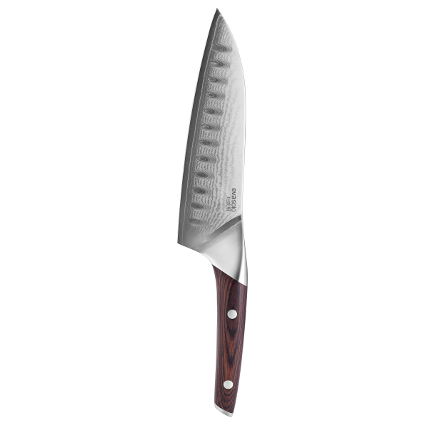 EVA SOLO Nordic Kitchen 18 cm - nóż japoński Santoku ze stali damasceńskiej